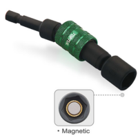 TOPTUL 1/4" Hex Shank Universal Swivel Magnetic Power Nut Setter
