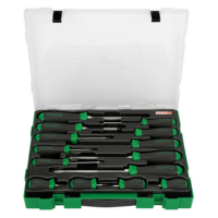 TOPTUL 14PCS Slotted & Phillips Screwdriver Set