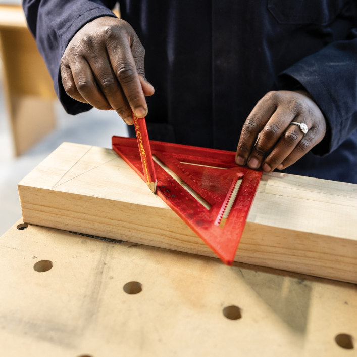 RAFTER SQUARE ABS TRIANGULAR 180MM MULTI ANGLE - Image 2