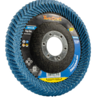 FLAP DISC ROUND EDGE ZIRCONIUM 115MM FLAT