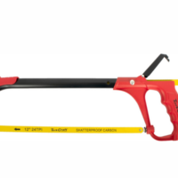 ALUMINIUM ALLOY HACKSAW FRAME 300MM C/W 1 + 3 FREE BLADES