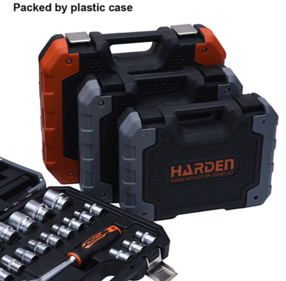 Harden 46 Piece 1/4" Dr. Socket Set - Image 6