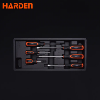 Harden 6 Piece Screwdriver Set Soft Handle