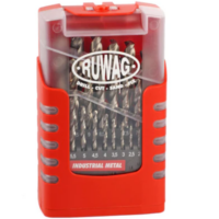 25 Piece Grip Box Industrial Metal Drill Set 1-13mm