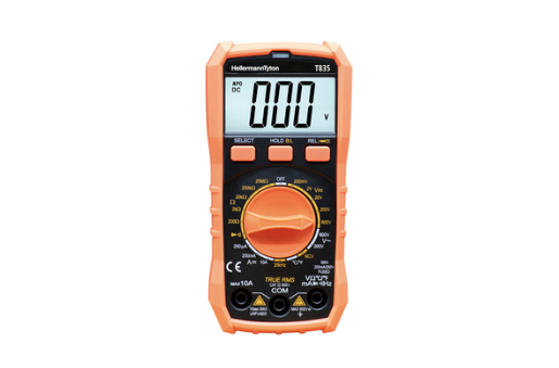 Hellermann Tyton 600V Digital Multimeter (T835)