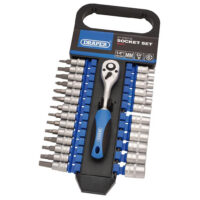 Metric Socket Set, 1/4" Sq. Dr. (27 Piece) (16370)