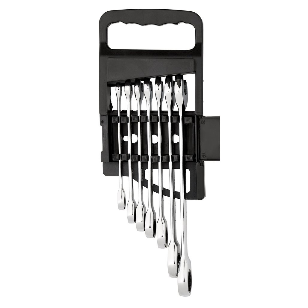 Draper HI-TORQ® Metric Ratcheting Combination Spanner Set (7 Piece) (25397) - Image 2