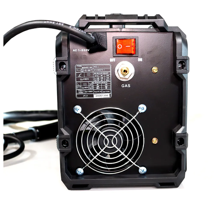 Pinnacle MIGARC 165 1kg MIG Welder MIG-ARC Welding Machine (6-10011911) - Image 3