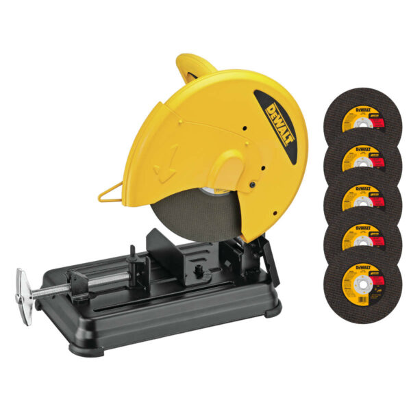 DEWALT Cut-Off Saw 355mm 2300W with 5 Discs (D28730V)