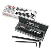 TOPTUL 15PCS Extra Long Type Hex Key Wrench Set