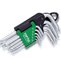 TOPTUL 9PCS Star Key Wrench Set