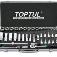 TOPTUL 39 Pce 3/8" Dr Socket Set