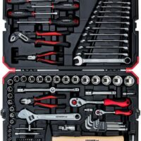 Gedore Red 1/4" and 1/2" Socket Set, 232 Piece