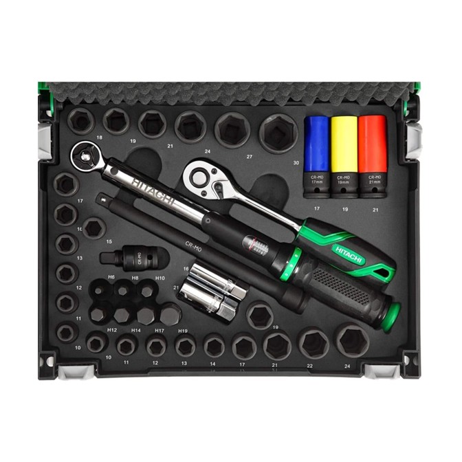 HIKOKI Socket Car Set 1/2″ | 39 Piece - Image 2