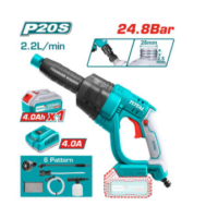Total Tools Cordless Pressure Washer 20V, Battery Kit