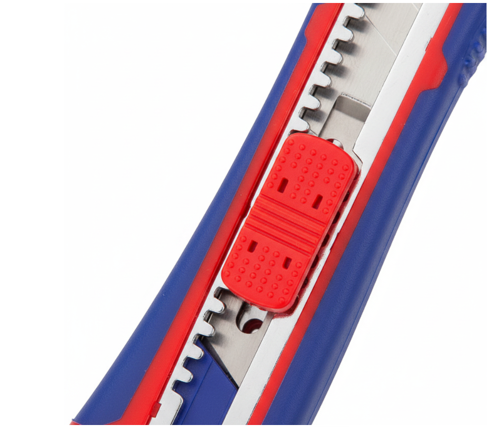 Workpro 18mm Snap-Off Utility Knife with Auto Load Mechanism - Image 2
