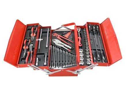 Gedore 67-Piece Socket & Pliers Tool Assortment in Toolbox