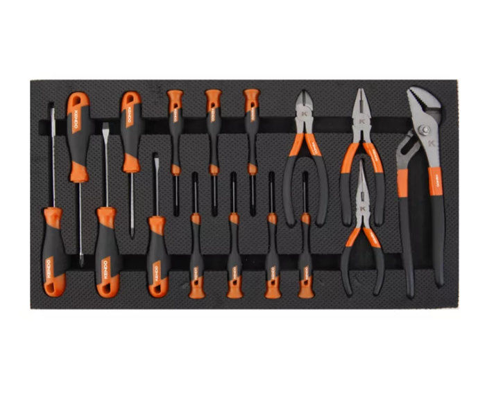 Kendo 5 Drawer Tool Trolley - 145 Piece - Image 2