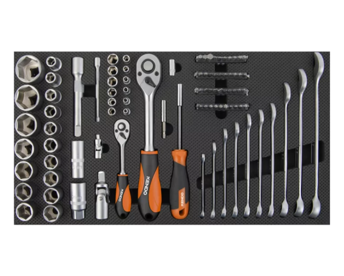 Kendo 5 Drawer Tool Trolley - 145 Piece - Image 3
